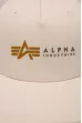 Kšiltovka ALPHA INDUSTRIES Label beige