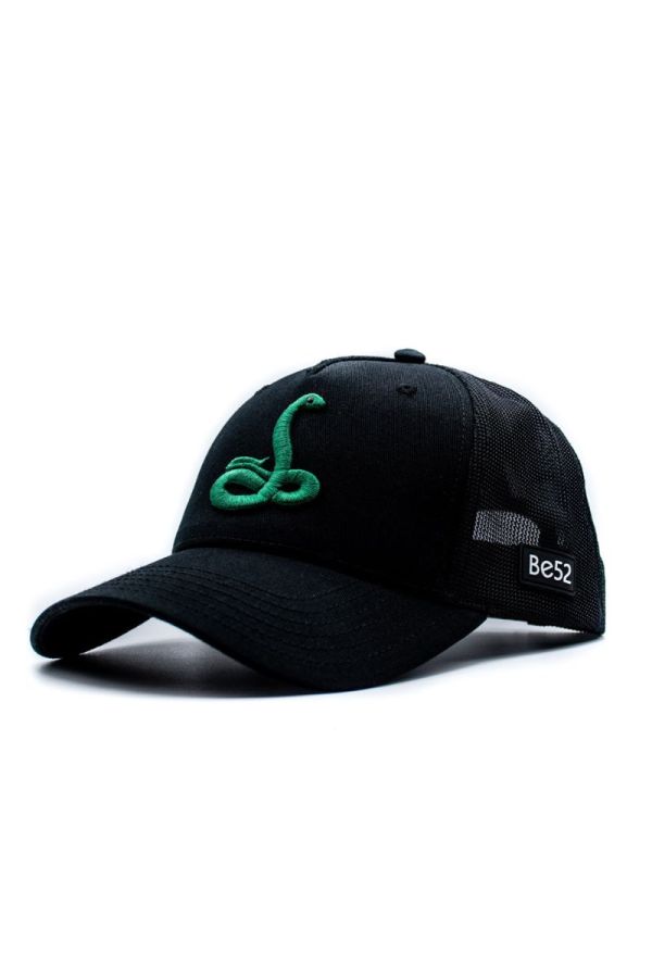 Kšiltovka BE52 Snake Cap Premium black/green