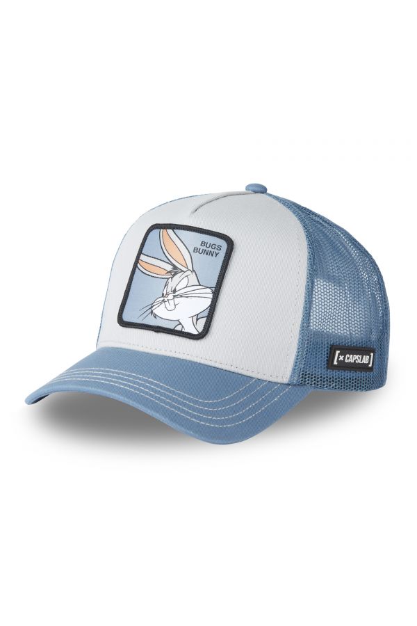 Kšiltovka CAPSLAB Looney Tunes Bugs Bunny grey/blue