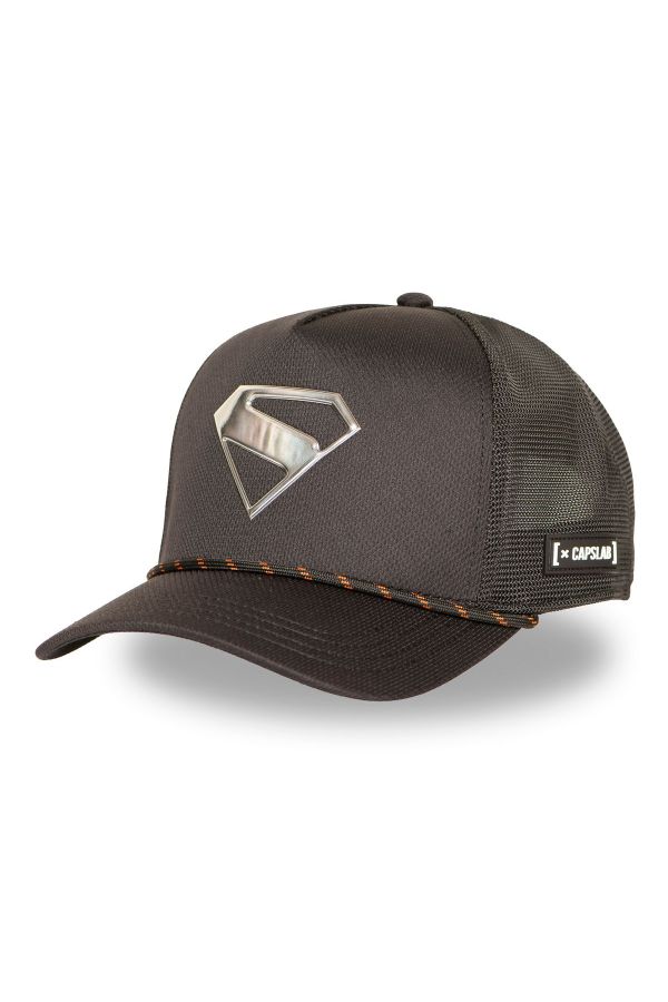 Kšiltovka CAPSLAB DC Comics Superman Premium black