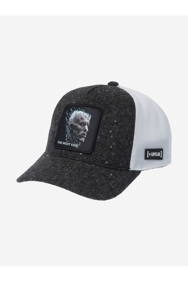 Kšiltovka CAPSLAB GoT Night King grey