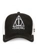 Kšiltovka CAPSLAB Harry Potter Deadly Hallows black/white