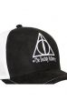 Kšiltovka CAPSLAB Harry Potter Deadly Hallows black/white