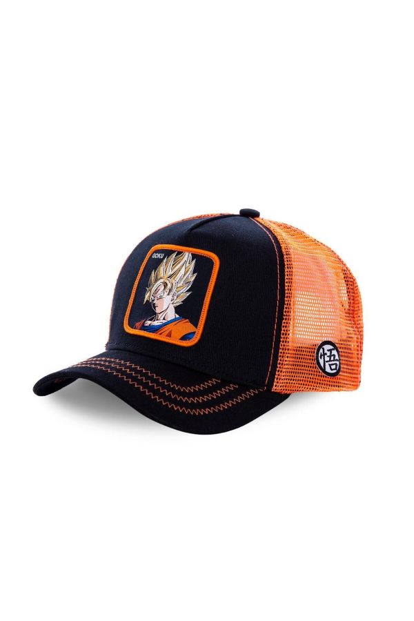 Kšiltovka CAPSLAB DragonBall Goku navy
