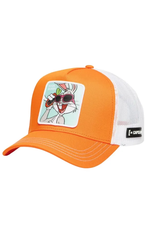 Kšiltovka CAPSLAB Looney Tunes Bugs Bunny orange