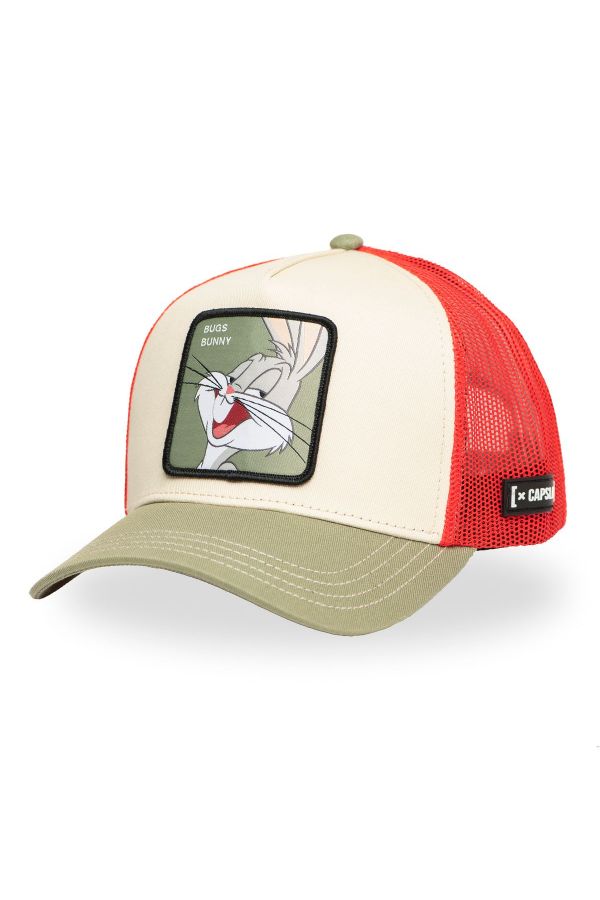 Kšiltovka CAPSLAB Looney Tunes Bugs Bunny beige