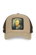 Kšiltovka CAPSLAB Mono Gogh beige Kšiltovka CAPSLAB Mono Gogh beige