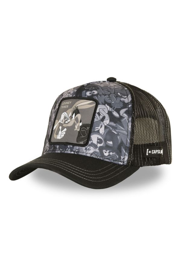 Kšiltovka CAPSLAB Looney Tunes Bugs & Daffy black