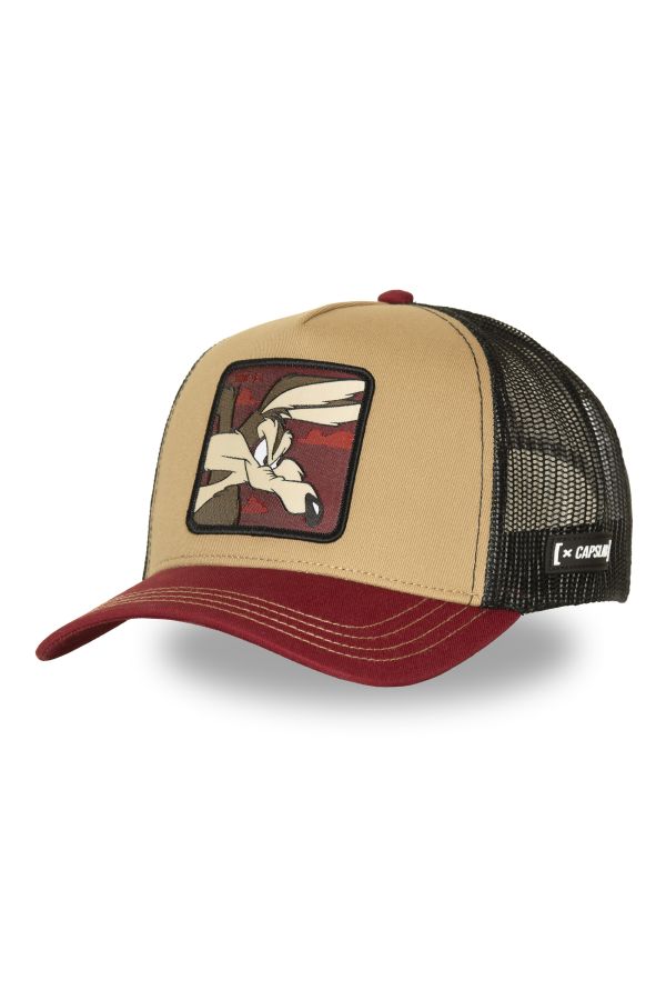 Kšiltovka CAPSLAB Looney Tunes Coyote brown
