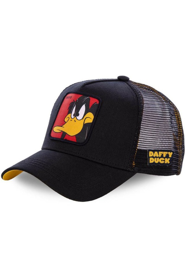 Kšiltovka CAPSLAB Looney Tunes Daffy Duck black