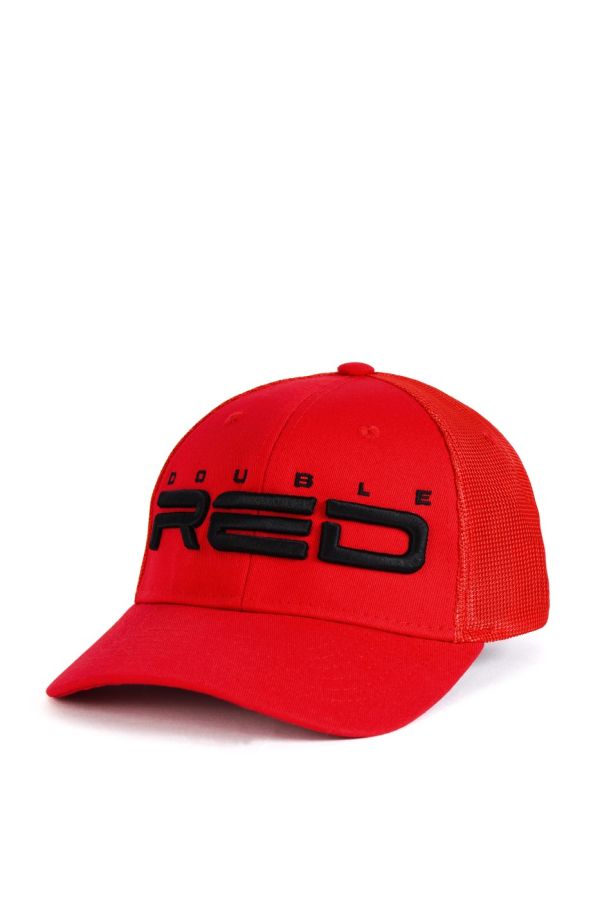 Kšiltovka DOUBLE RED Airtech Mesh red/black