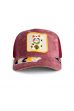 Kšiltovka GOORIN BROS. Neverland Maneki Neko burgundy