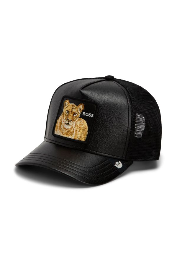 Kšiltovka GOORIN BROS. Faux Leather Lioness black