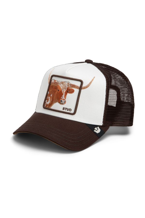 Kšiltovka GOORIN BROS. Over The Line Longhorn white