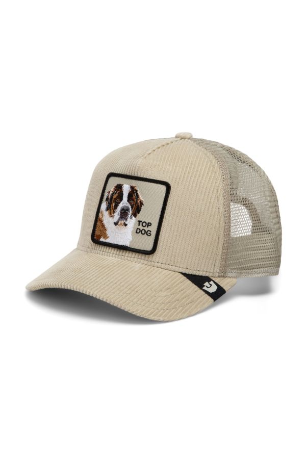 Kšiltovka GOORIN BROS. Corduroy Top Dog beige