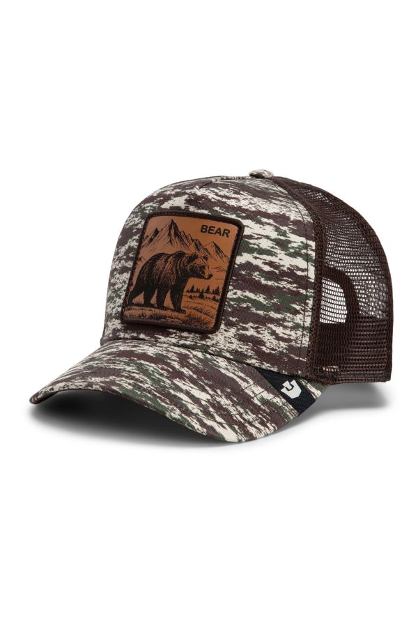 Kšiltovka GOORIN BROS. Camo Engraved Bear camo