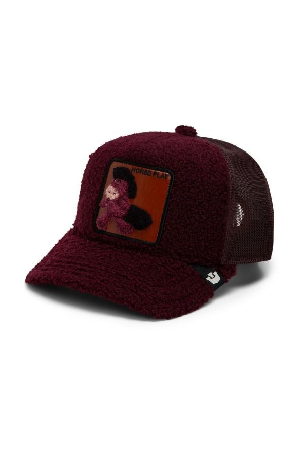 Kšiltovka GOORIN BROS. Double Stuffed Horsey burgundy