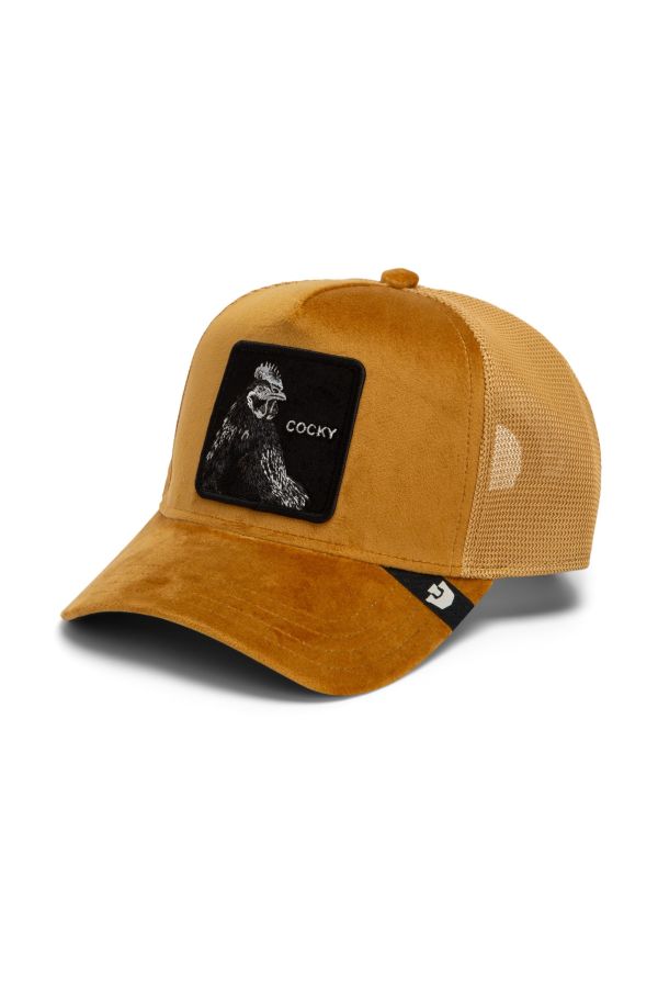 Kšiltovka GOORIN BROS. Velour Cocky amber
