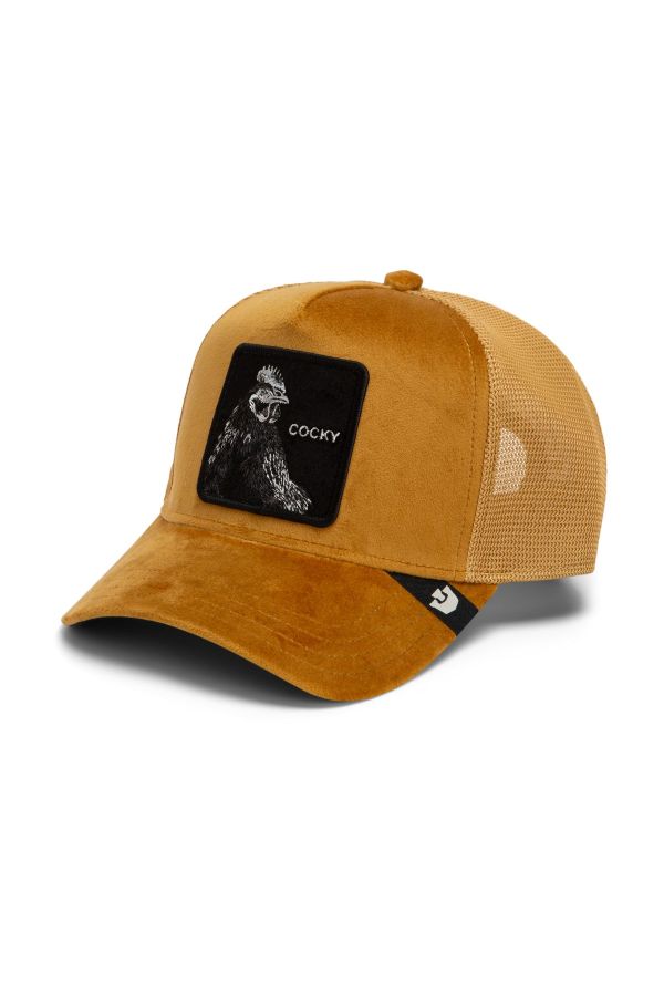 Kšiltovka GOORIN BROS. Velour Cocky amber