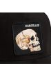 Kšiltovka GOORIN BROS. Suede Cancelled Skull black