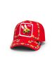 Kšiltovka GOORIN BROS. Floral Busy red