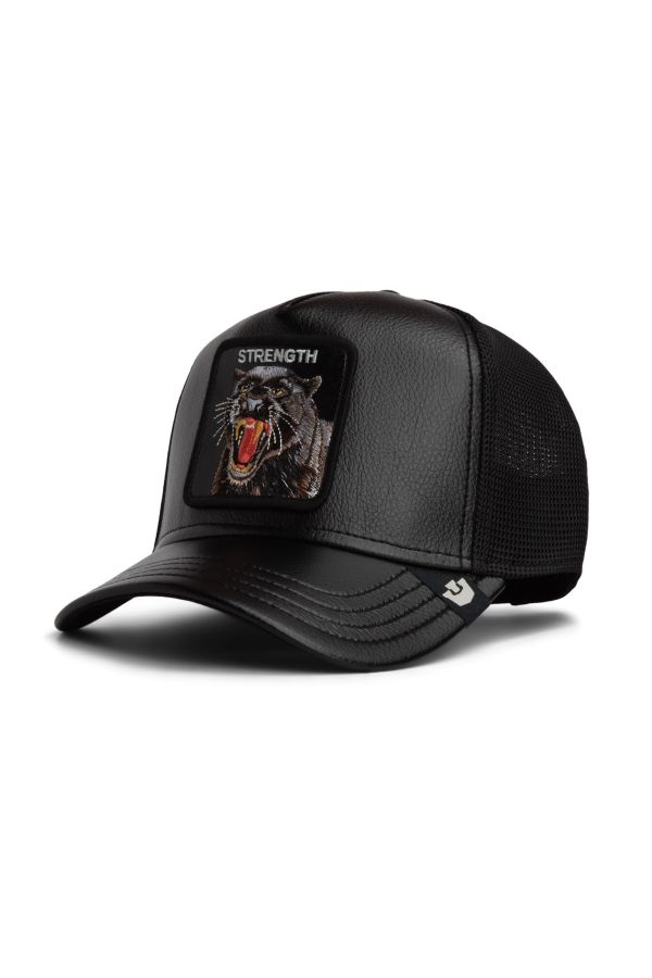Kšiltovka GOORIN BROS. Leather Panther black