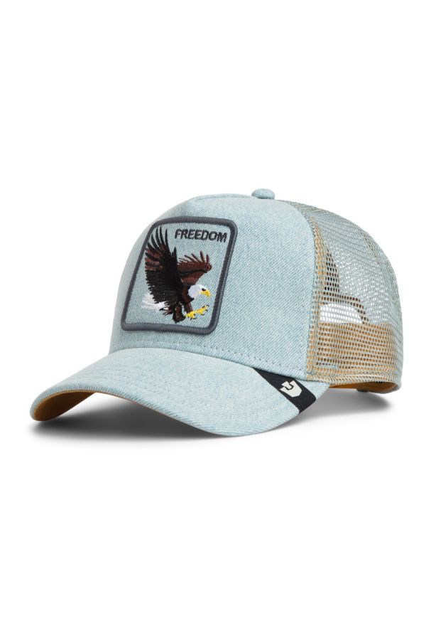 Kšiltovka GOORIN BROS. Denim Eagle blue
