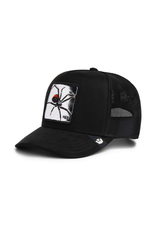 Kšiltovka GOORIN BROS. Suede Spider black