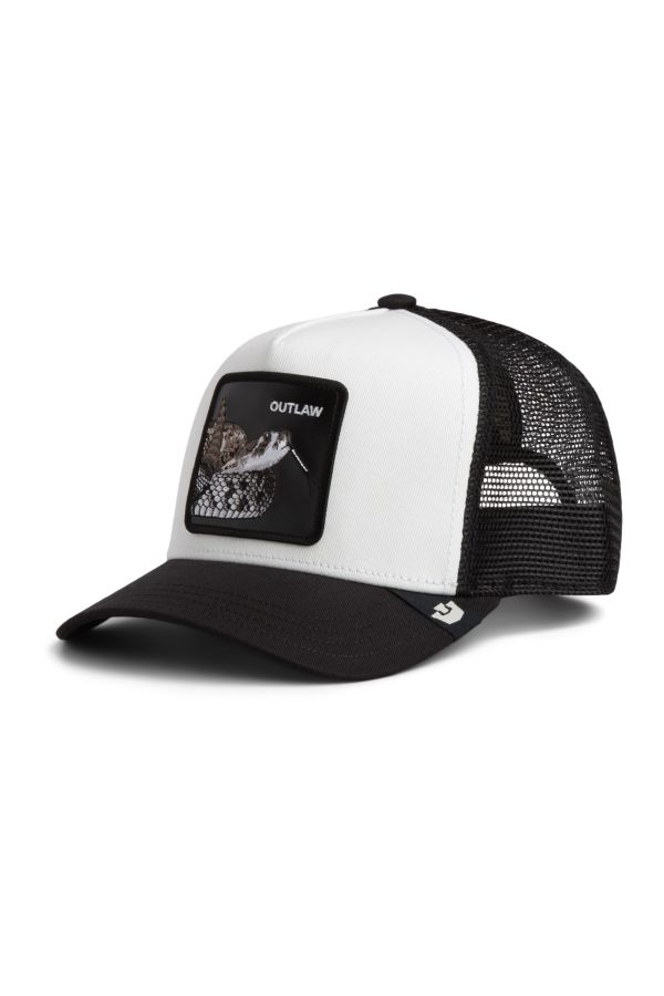 Kšiltovka GOORIN BROS. Outlaw Snake white