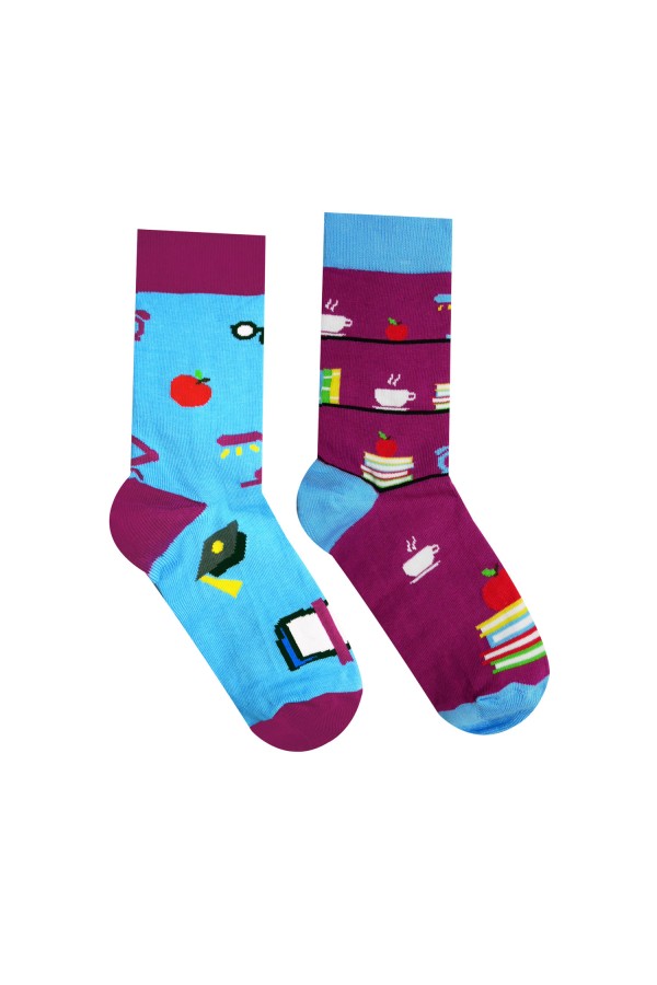 Ponožky HESTY Socks Knihovník