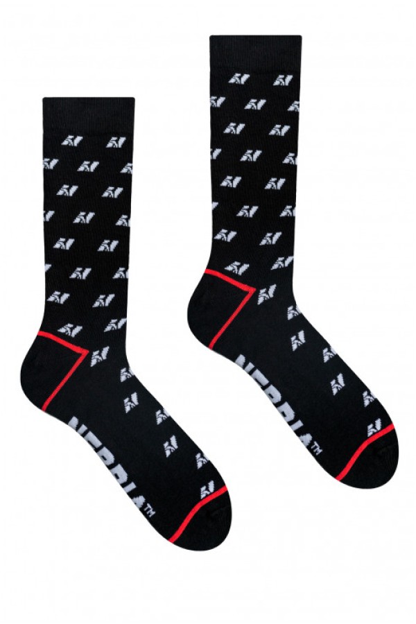 Ponožky NEBBIA N-pattern black