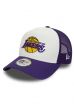 Kšiltovka NEW ERA 9FORTY Clean Trucker LOSLAK purple/white