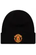 Zimní čepice NEW ERA Manchester United black