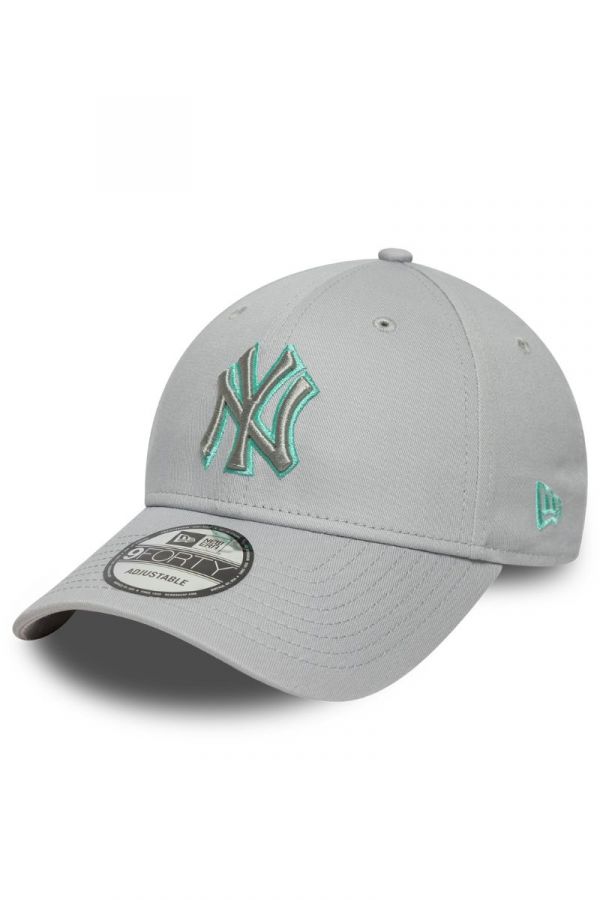 Kšiltovka NEW ERA 9FORTY Essential Team NEYYAN grey