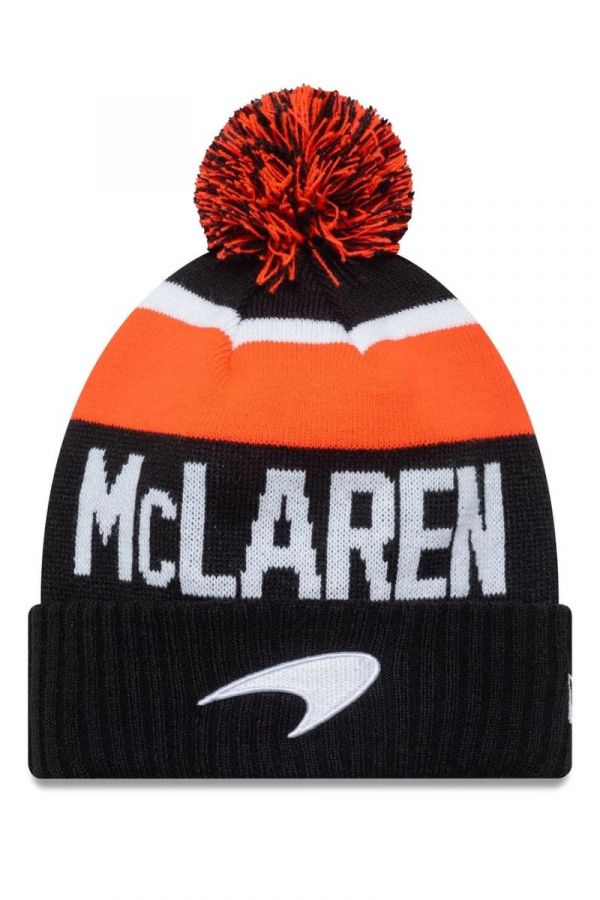 Zimní čepice NEW ERA McLaren Racing Pom black