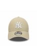 Kšiltovka NEW ERA 9FORTY Linen NY Yankees beige