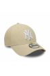 Kšiltovka NEW ERA 9FORTY Linen NY Yankees beige
