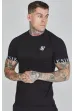 Tričko SIKSILK Tech Tee black