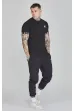 Tričko SIKSILK Tech Tee black