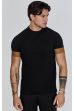 Tričko SIKSILK Tech Tee black