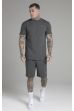 Souprava SIKSILK Shorts and Tshirt grey