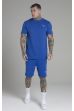 Souprava SIKSILK Shorts and Tshirt blue