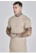 Souprava SIKSILK Shorts and Tshirt beige