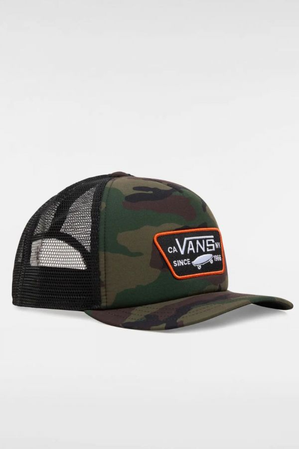 Dětská kšiltovka VANS Full Patch Trucker camo