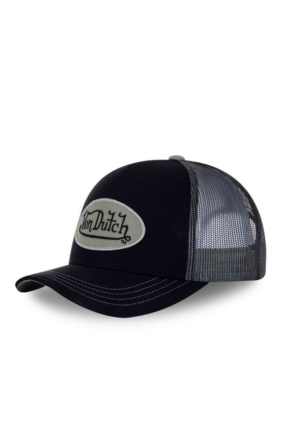 Kšiltovka VON DUTCH Color Mesh black