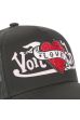 Kšiltovka VON DUTCH Love black