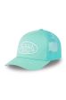 Kšiltovka VON DUTCH Lof Mesh turquoise