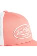 Kšiltovka VON DUTCH Lof Mesh orange/white