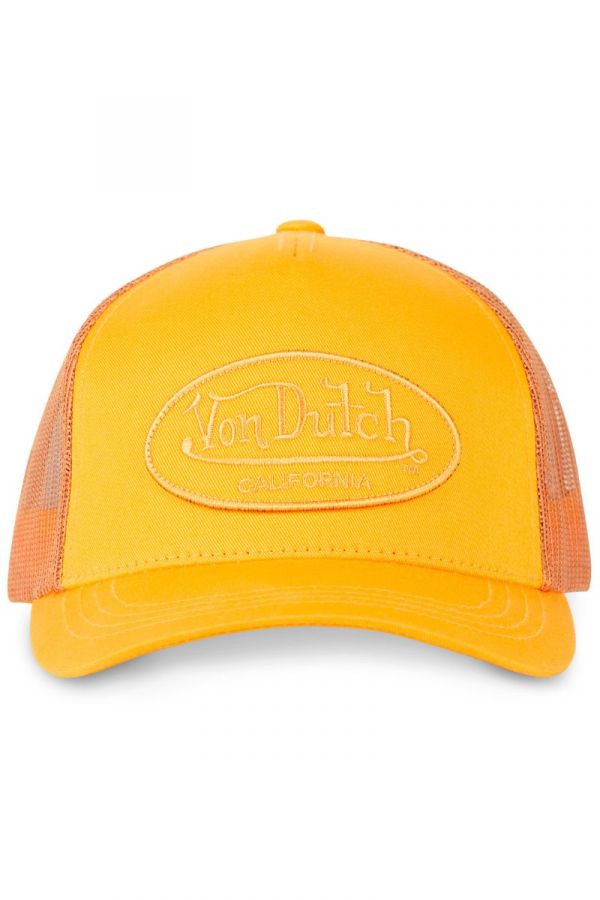 Kšiltovka VON DUTCH Lof Mesh orange