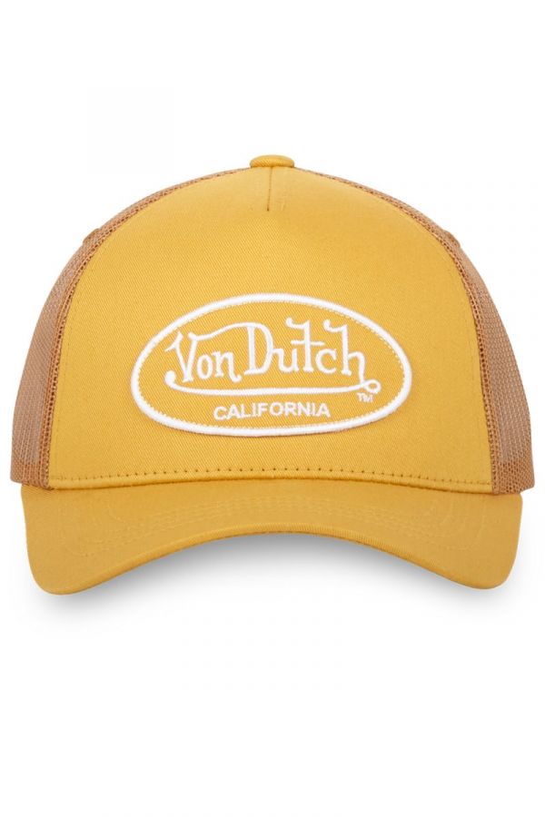 Kšiltovka VON DUTCH Lof Mesh yellow